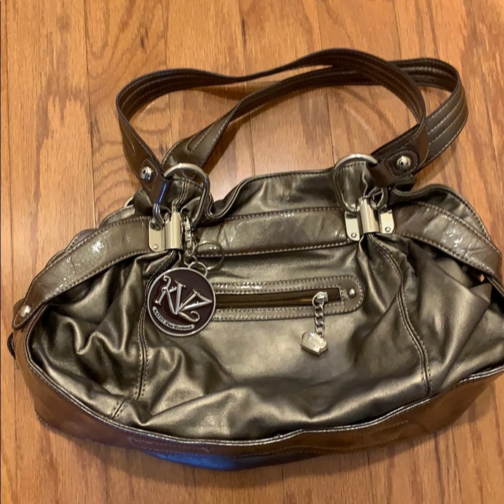 Bronze Kathy Van Zeeland purse.